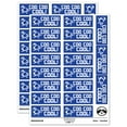 thumbnail image 1 of Coo Coo Cool Pigeon Teacher Student School Sticker Set - Dark Blue - Matte Finish - 2.00" Large, 1 of 7
