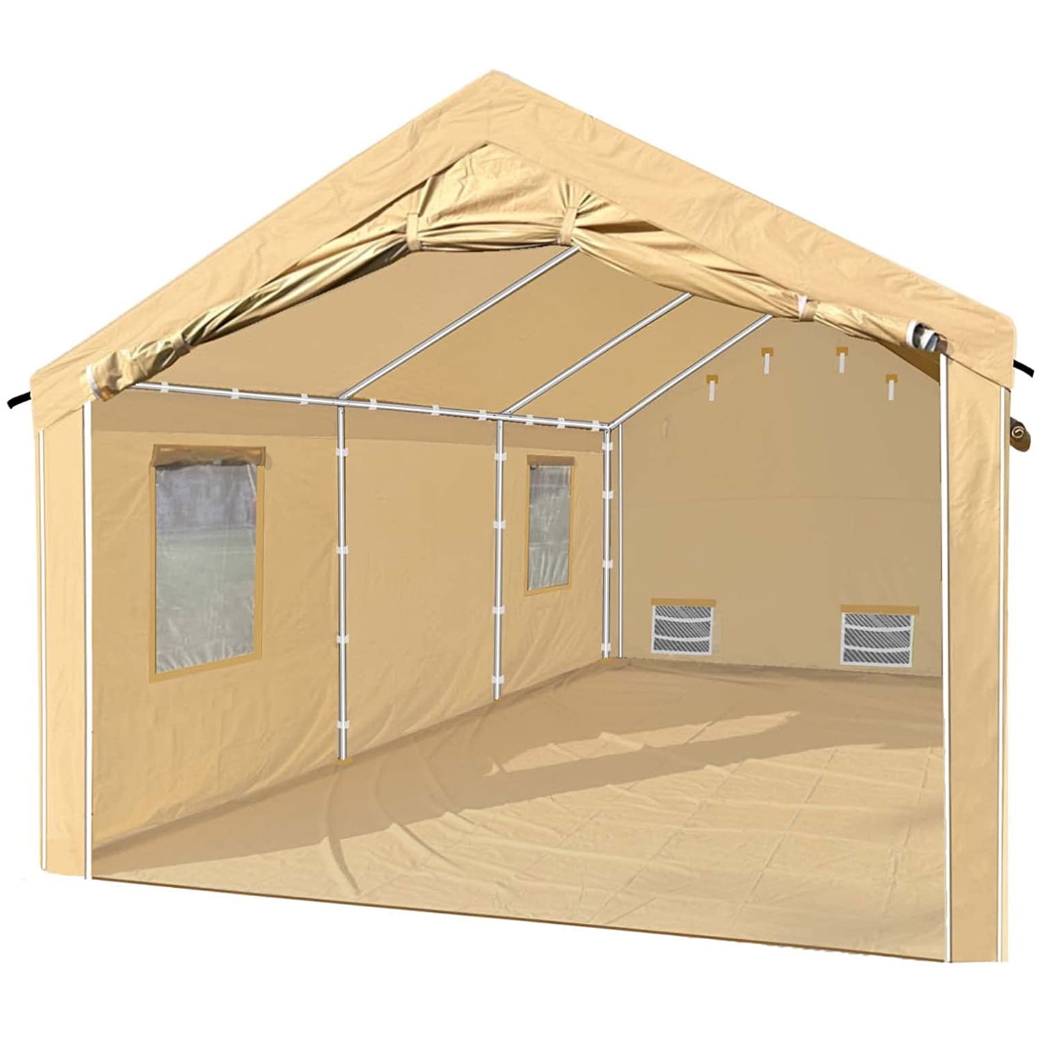 CooTentler Waterproof Portable Paint Booth for Cars Rainproof  Spray Booth Storage Shelter Portable Garage