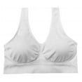 thumbnail image 1 of Coobie 9060-WHITE-SMALL Seamless Comfort Bra, White Nude - Small, 1 of 3