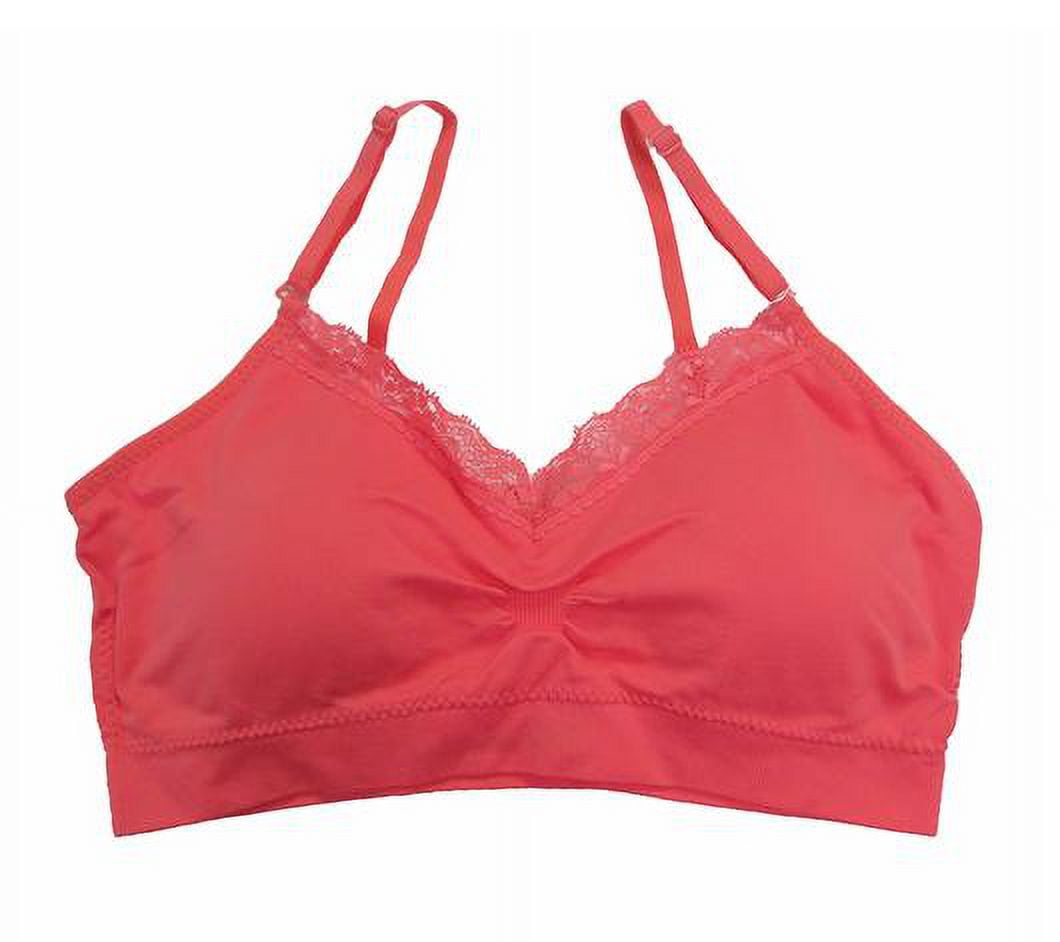 Coobie Comfortable Seamless Bra - Red