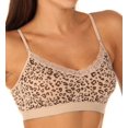 thumbnail image 1 of women's coobie 9042 strappy v-neck lace trim bra, 1 of 4