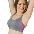 thumbnail image 1 of Coobie Women's Breathable Mesh Racerback Sports Bra 9129, 1 of 6