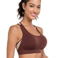 thumbnail image 1 of Coobie Women's Breathable Mesh Racerback Sports Bra 9129, 1 of 4