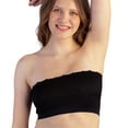 thumbnail image 1 of Coobie Women's Lace Bandeau Bra 9062,Black,One Size, 1 of 8