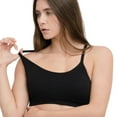 thumbnail image 1 of Coobie Scoopneck Full Coverage Yoga Bra 9147, Black, One Size, 1 of 8