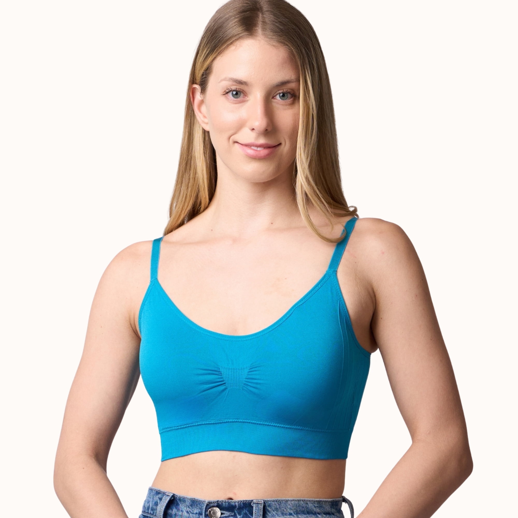 BKEssentials Floral Lace Full Coverage Bralette - Women's Intimates in
