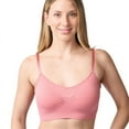 thumbnail image 1 of Coobie Seamless Bras for Women No Underwire Scoopneck Cami Bra 9012, Pink Ginger, Full Size, 1 of 8