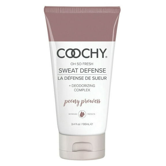 Coochy Cream Sweat Defense Unisex Intimate Deodorant Lotion