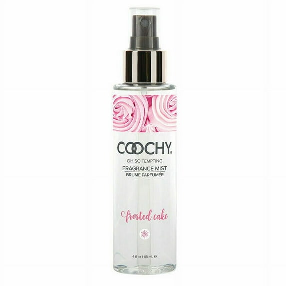 Coochy Fragrance Body Mist Spray for Full Body, Hair, Lingerie, and More, Frosted Cake