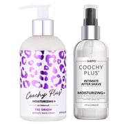 Coochy Plus Intimate Shaving Kit   The Origin & Organic After Shave Mist   Soothes, Prevents Razor Burn & Ingrown Hairs