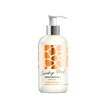 Coochy Plus Intimate Shaving Cream CITRUS ELIXIR - 8.5 oz