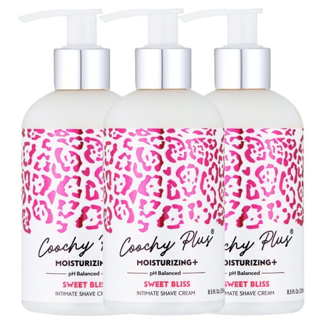 Coochy Plus Shaving Cream - SWEET BLISS 8.5 oz (3-Pack)