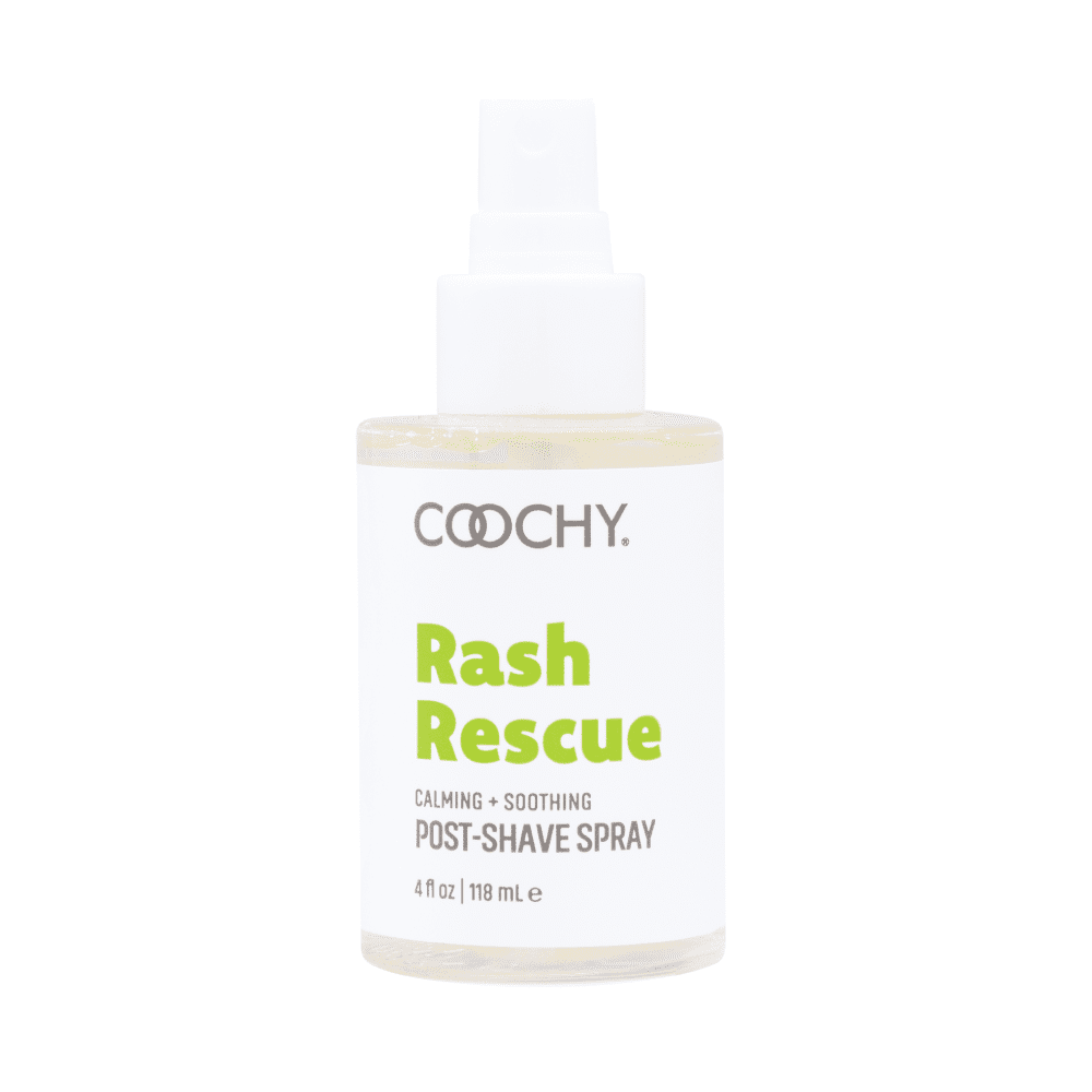 Coochy Rash Rescue Post Shave Spray - Natural Hydrating After Shave Skincare Moisturizer - Ingrown Hair Body Mist - Botanical Blast, 4 fl oz/118 mL