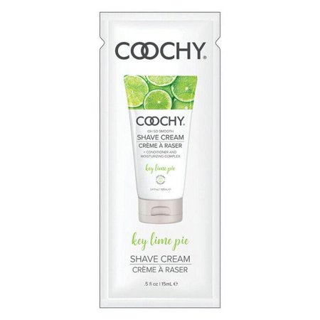 Coochy Shave Cream Key Lime Pie 15ml Foil Pack