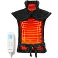 thumbnail image 1 of CooCoCo 37"x24" Heating Pad for Neck and Shoulders and Back, Heat Pad for Back Pain Relief, Full Back Heated Pad, 6 Heat Settings 3 Timers Auto-Off, 1 of 8