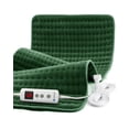 thumbnail image 1 of Coococo 33"x18" Large Electric Heating Pad for Back Neck Shoulders Muscle Pain, Cramps Relief with Auto Shut off, 3 Timer, 6 Temp Controller, Gifts, 1 of 8