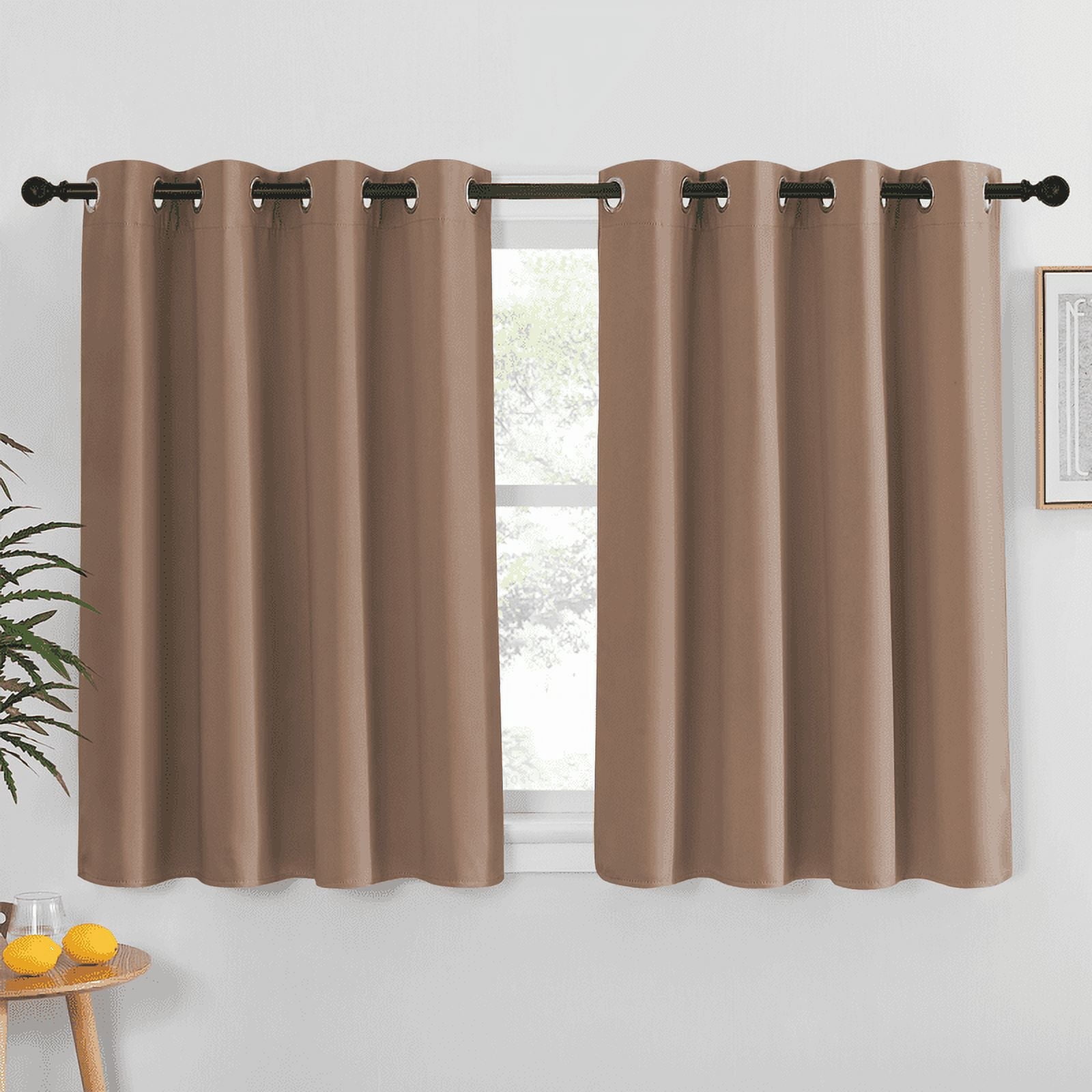 Curated visual reference: Reducing Thermal Noise With Insulation Reference: Nicetown Kitchen Blackout Curtains Grommet Noise Reducing Thermal
