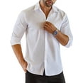 thumbnail image 1 of Coofandy Men's Slim Fit Dress Shirts Wrinkle-Free Long Sleeve Casual Button Down Shirt, 1 of 6
