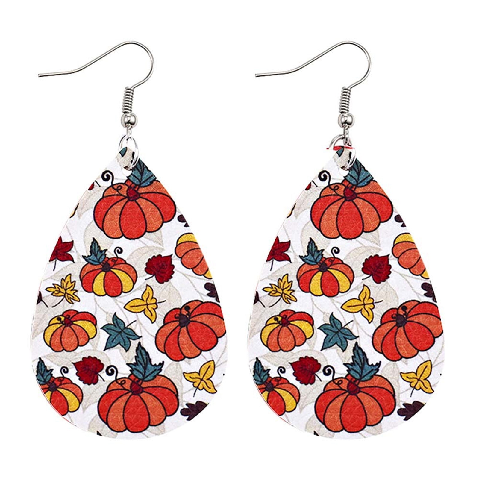 Coofanin Earrings for Women Earring Pumpkin Thanksgiving Holiday ...