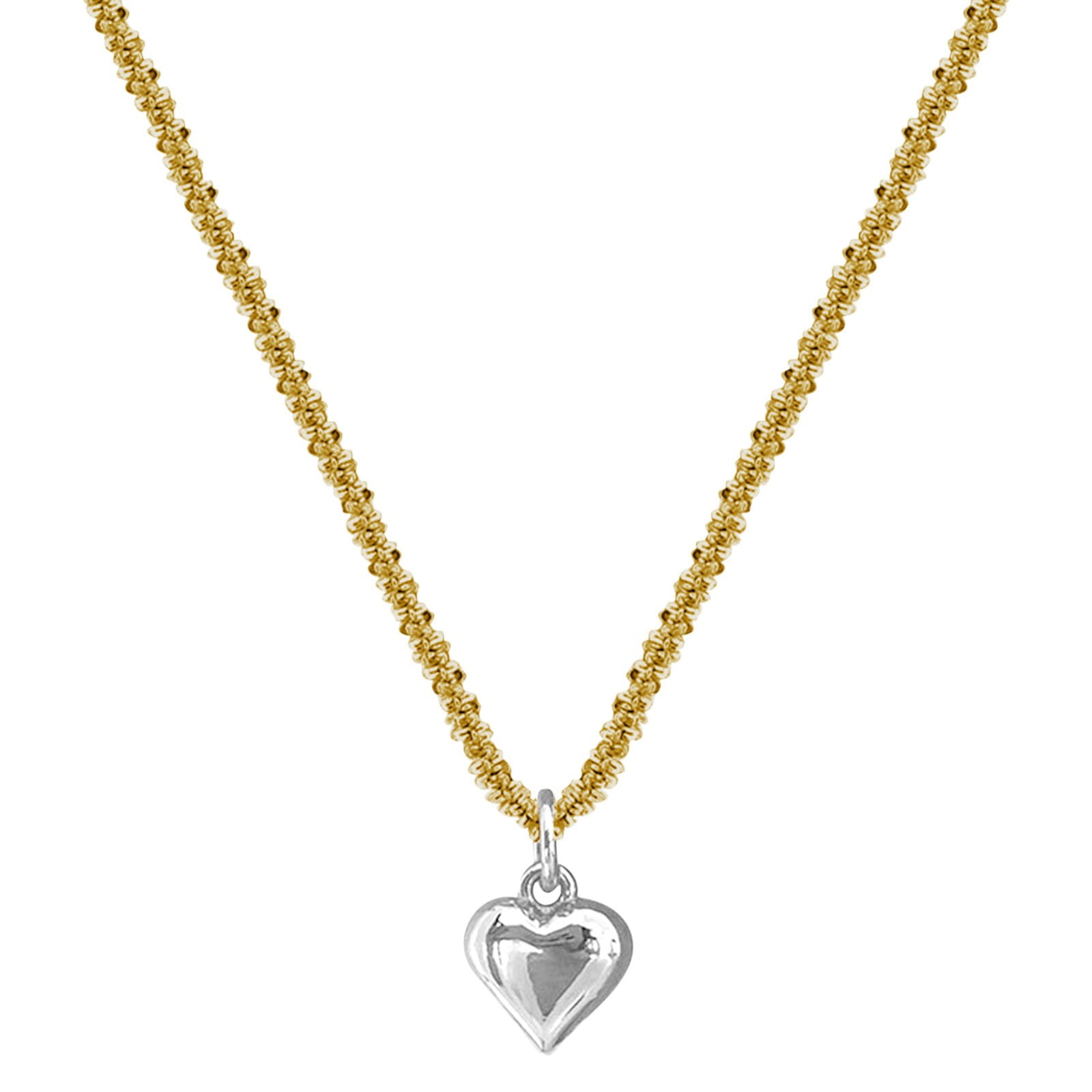 Coofanin Necklaces & Pendants Valentine Heart Necklace Pendant Earrings