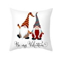 Coofanin Pillow Case Valentine's Day Faceless Doll Pillow Case Sofa