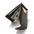 thumbnail image 1 of Coofit Men Card Wallet Vintage Casual Button Closure Clutch Wallet with Money Clip for Man, 1 of 8