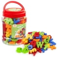 thumbnail image 1 of Coogam Magnetic Letters Numbers Alphabet Learning Toy Set of 78pcs for 3 Years Old(Upgraded Version), 1 of 8
