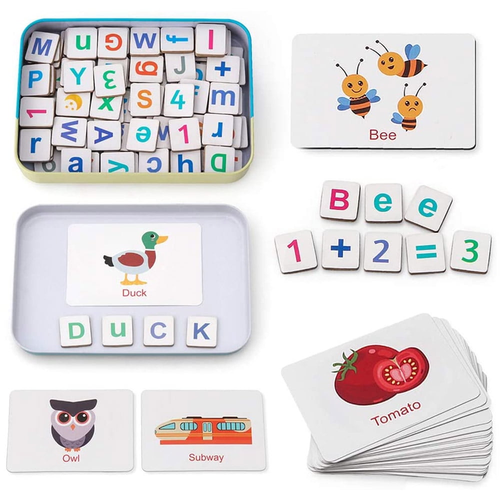 Coogam Letters and Numbers Toys for Kids Fridge ABC