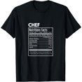 thumbnail image 1 of Cook Chef Funny Nutrition Facts T-Shirt, 1 of 4