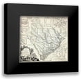 thumbnail image 1 of Cook, James 16x15 Black Modern Framed Museum Art Print Titled - A Map of the Province of South Carolina, 1773, 1 of 5