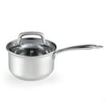 thumbnail image 1 of Cook N Home 2 QT Sauce Pan, Stainless Steel Saucepan with Lid, Classic Milk Small Cooking Pots, 1 of 6