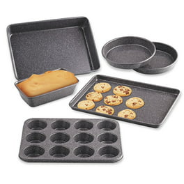 Baker's Advantage® Roshco® 5 PC Non-Stick Red Silicone Bakeware Baking Set  -  Log Cabin Decor