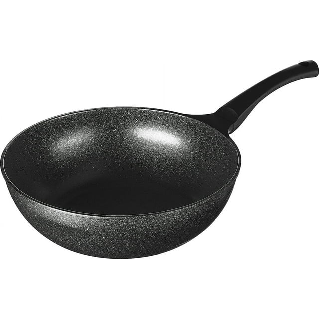 Cook N Home Nonstick Deep Frying Pan Saute Pan Skillet 12 Inch, Marble