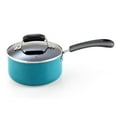 thumbnail image 1 of Cook N Home Nonstick Saucepan with Glass Lid 2.5 qt, Non-Stick Cookware Sauce Pan Multi-Purpose Cooking Pot, Induction Compatible, Turquoise, 1 of 7