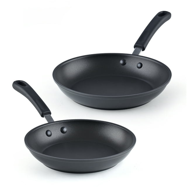 Cook N Home Nonstick Sauté Fry Pan Professional Hard Anodized (8 and 9.