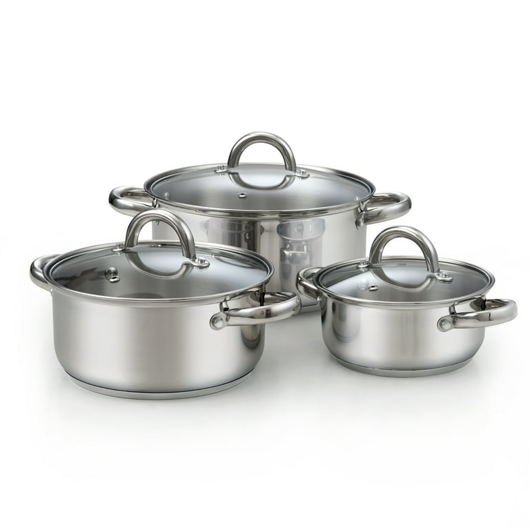  Cook N Home Nonstick Sauce Pan with Glass Lid 3-Qt,  Multi-purpose Pot Saucepan Kitchenware, Black, Aluminum: Home & Kitchen