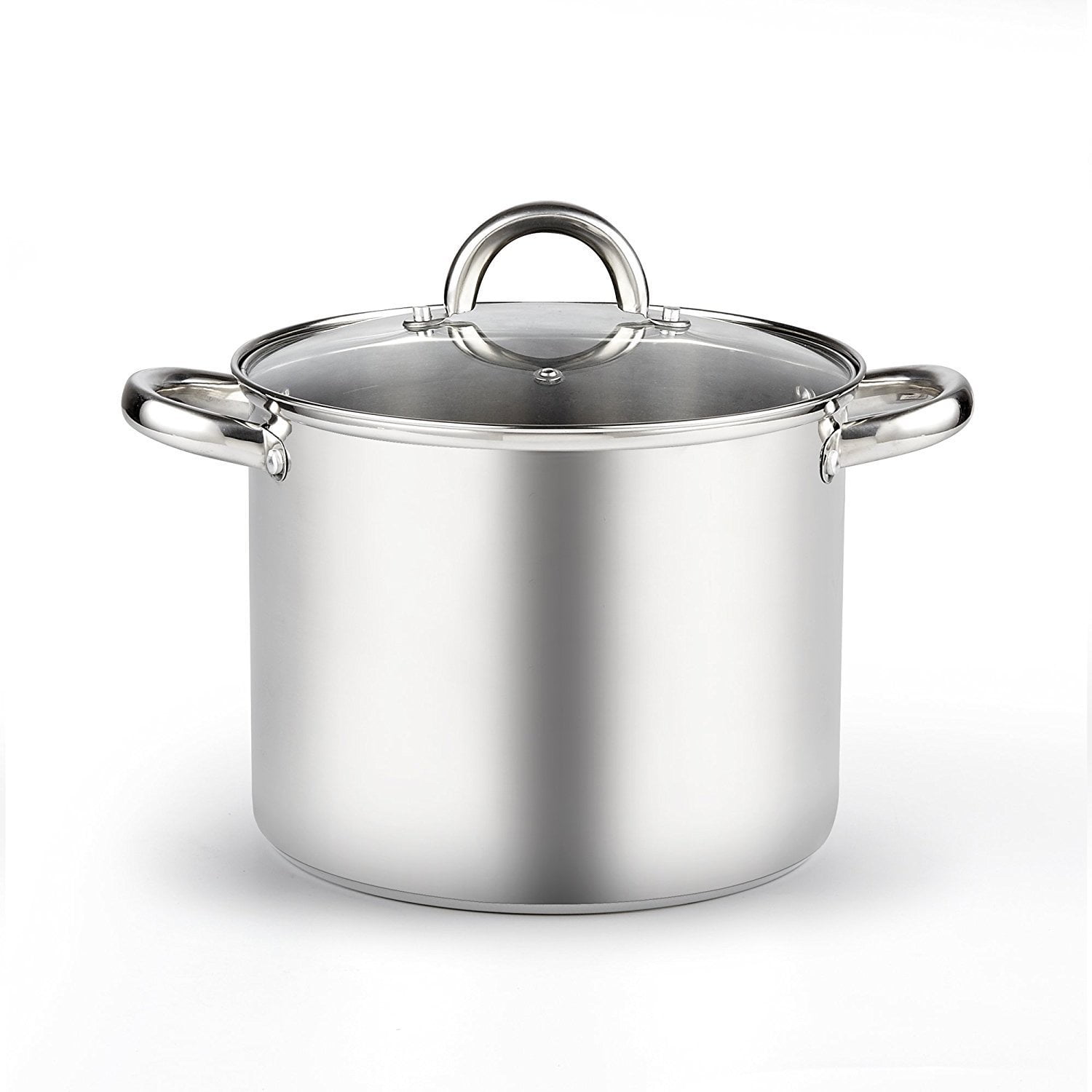 Cook N Home Basic 12 qt. Stainless Steel Stockpot with Lid 02728