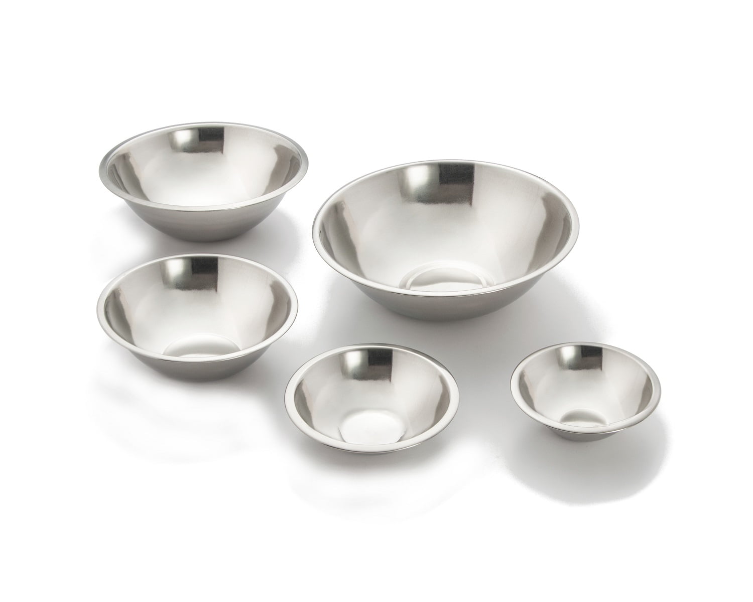 Stainless Steel 5-Piece Graduated Mixing Bowl Set