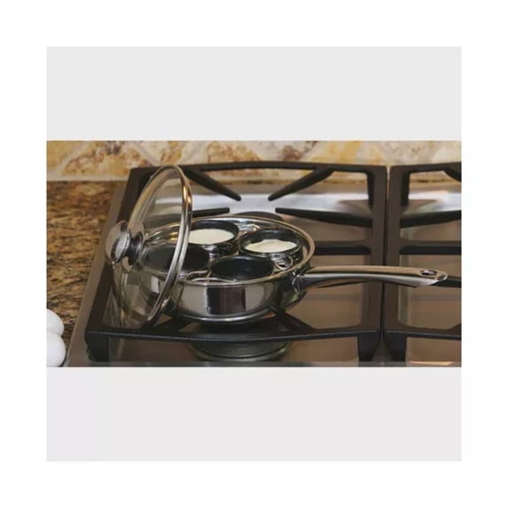 COOKPRO 522 STEEL 6 EGG POACHER NON STICK
