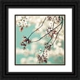 thumbnail image 1 of Cook, Sylvia 20x20 Black Ornate Wood Framed with Double Matting Museum Art Print Titled - White Blossoms, 1 of 4