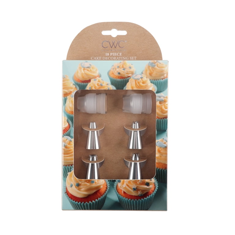 Cook With Color 18-Piece Cake Decorating Set – Essential Cook With Color 18-Piece Cake Decorating Set – Essential