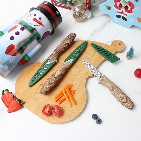 Cook With Color 3.5" Paring Knives – Green