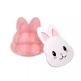 thumbnail image 1 of Cook With Color Bunny Snack Box Food Storage Container Pink, 1 of 5