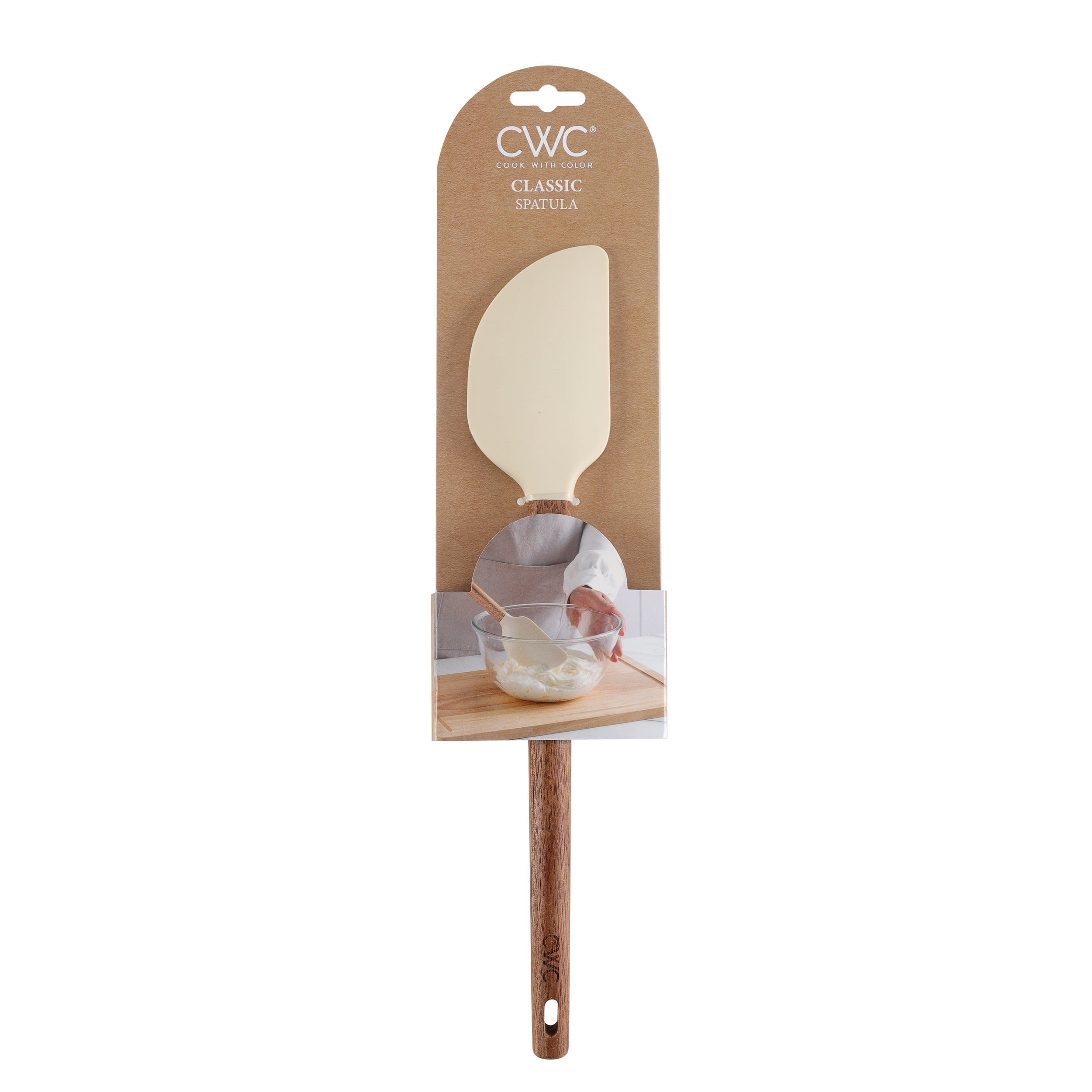 Cook With Color Silicone Spoonula Kitchen Essential for Mixing and Scraping