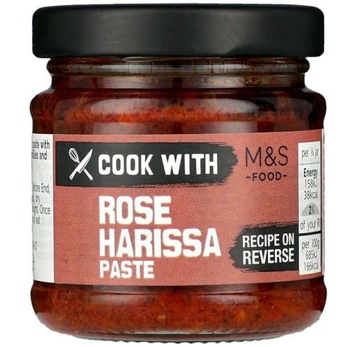 Cook With M&S Rose Harissa Paste 90g, British Import (Pack of 2)