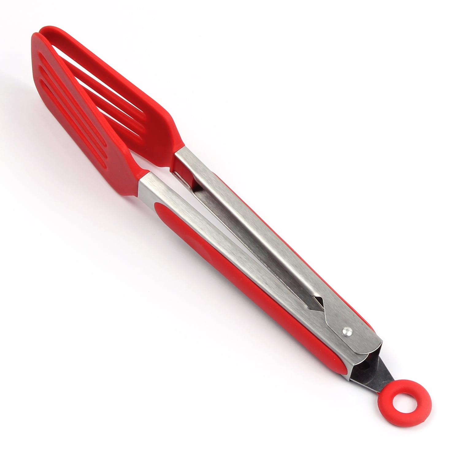 Cook Works Red Spatula Tongs