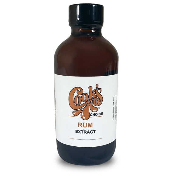 Cook's Choice Pure Rum Extract, 4 oz