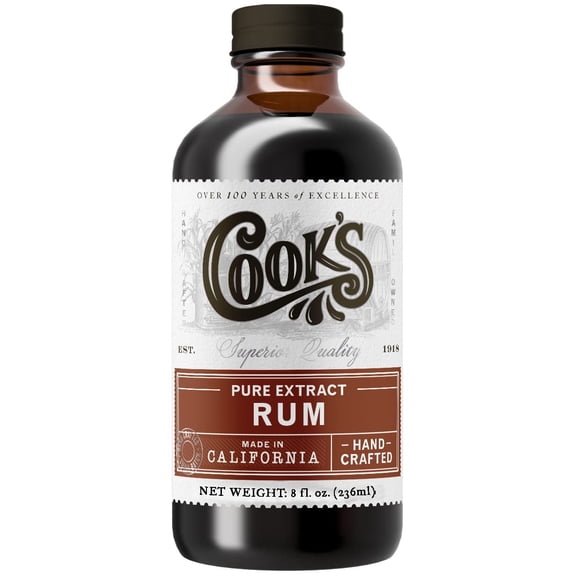 Cook's, Choice Pure Rum Extract, 8 oz