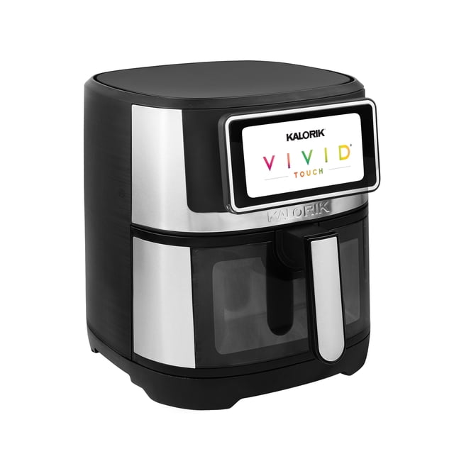 Kalorik VIVID TOUCH 5 Quart with High-Resolution Touchscreen, in Stainless-Steel (AFKA5QTFT2WSS13)