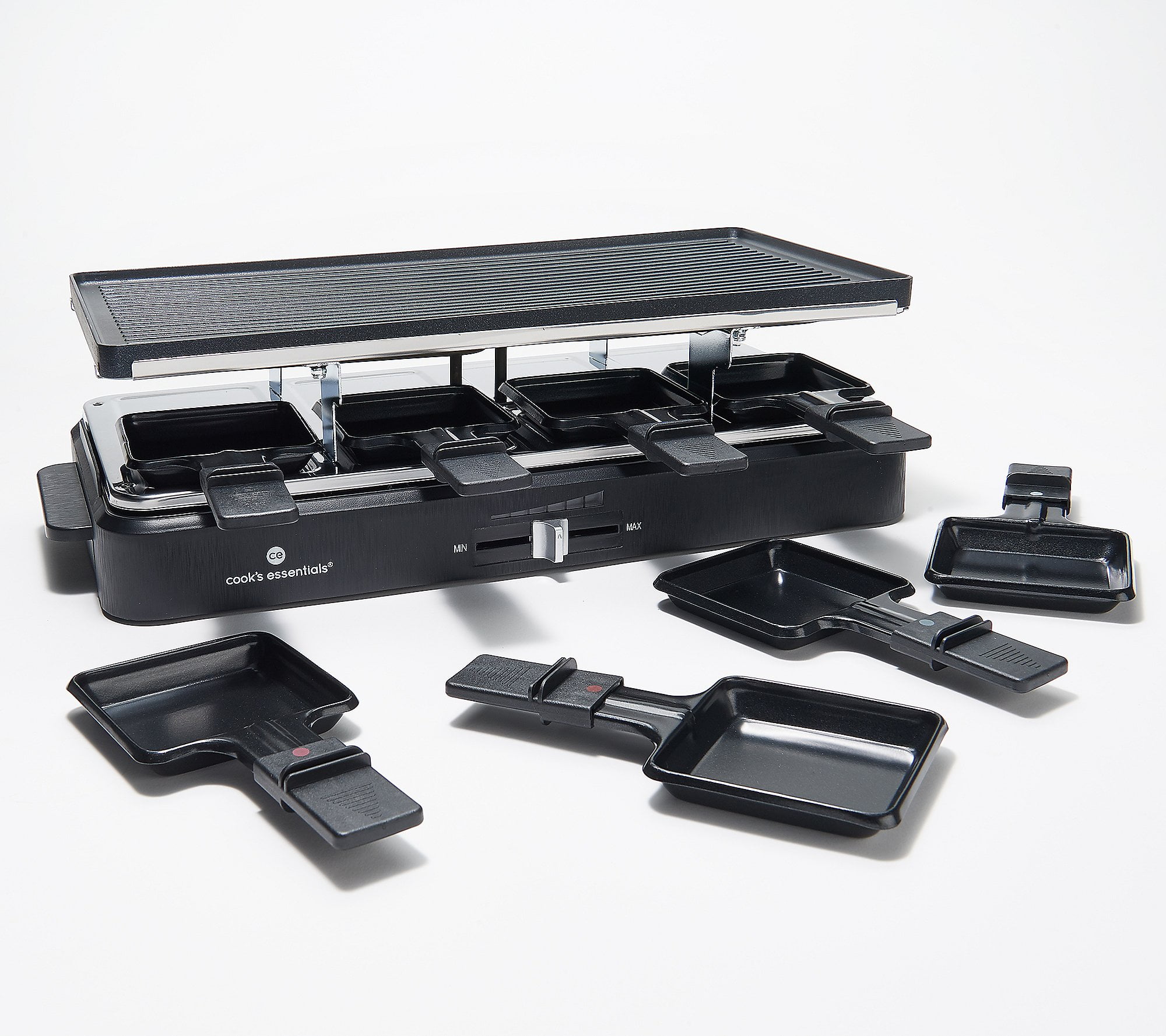 Cook's Essentials Tabletop Grill with Personal Broiler Pans K51091